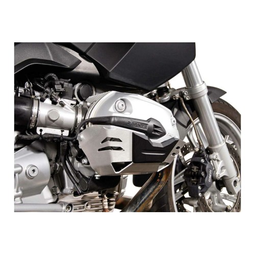 SW-MOTECH Cylinder Protection. Silver. In pairs. BMW R1200 R/ ST / GS / Adventure