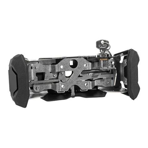 Touratech Lockable Mount For Garmin Zumo XT2 / XT3 / Tread 2