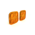 Denali TriOptic Lens Kit for D4 LED Lights - Amber/Yellow
