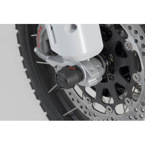 Front axle slider set for Ducati Multistrada 1200 2010 - 2012 and Desert X