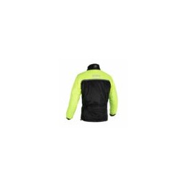 Oxford Rainseal Over Jacket Black/Fluo