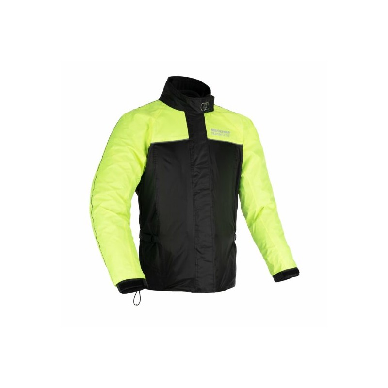 Oxford Rainseal Over Jacket Black/Fluo
