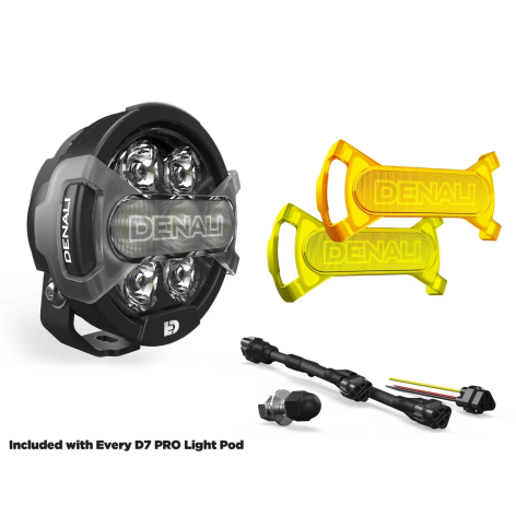 Denali D7 PRO Multi-Beam Driving Light Pods with Modular X-Lens System