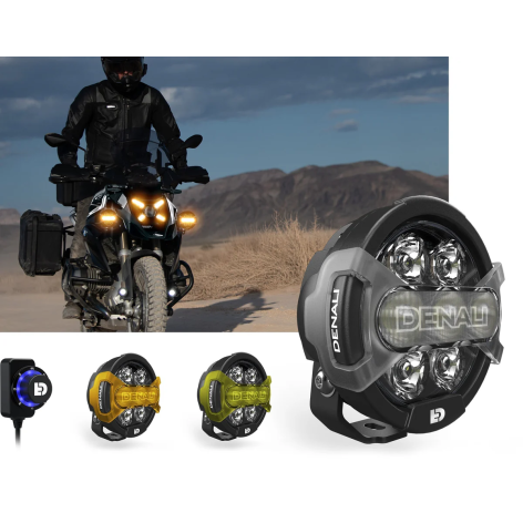 Denali D7 PRO Multi-Beam Driving Light Pods with Modular X-Lens System