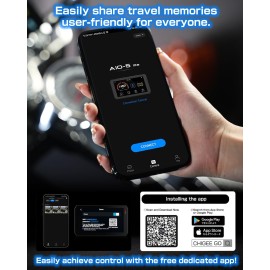 Chigee AIO-5 Lite Motorcycle Smart Rider System