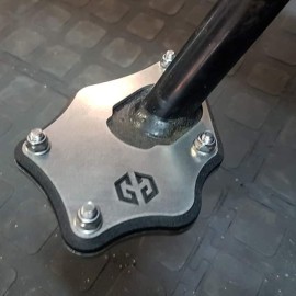 Side stand foot enlarger/extender for BMW R1200/1250GS LC (K50) with lowered suspension only