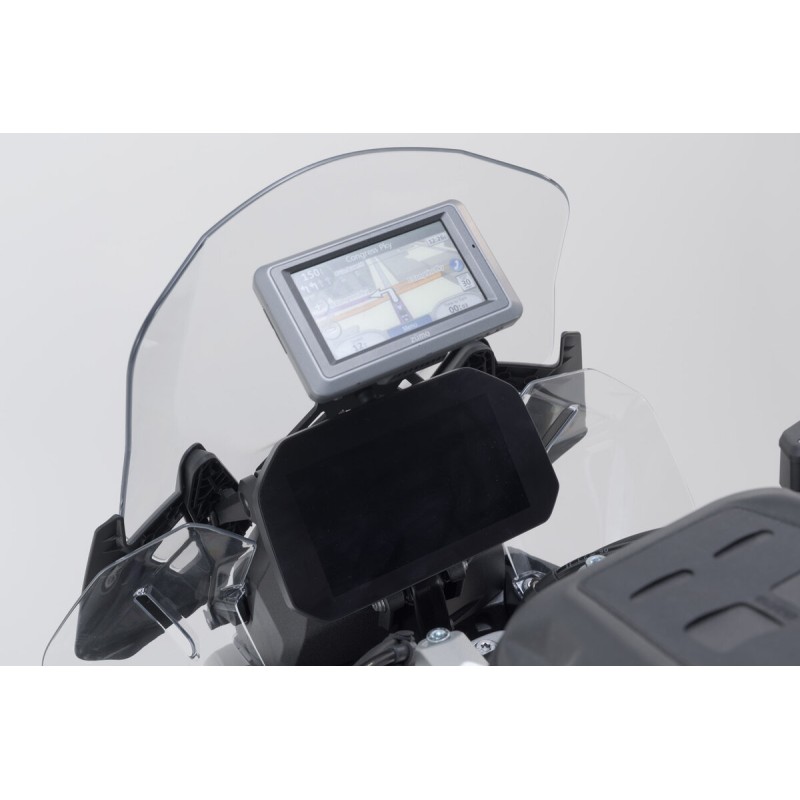 SW-Motech GPS mount for cockpit Black BMW R 1300 GS / Adv (23-)