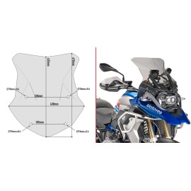 GIVI Smoked Screen...
