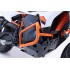 SW-Motech KTM 790 / 890 Adventure / R / Husqvarna 901 Bottom Crash Bars ORANGE (23-Onwards)