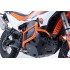 SW-Motech KTM 790 / 890 Adventure / R / Husqvarna 901 Bottom Crash Bars ORANGE (23-Onwards)