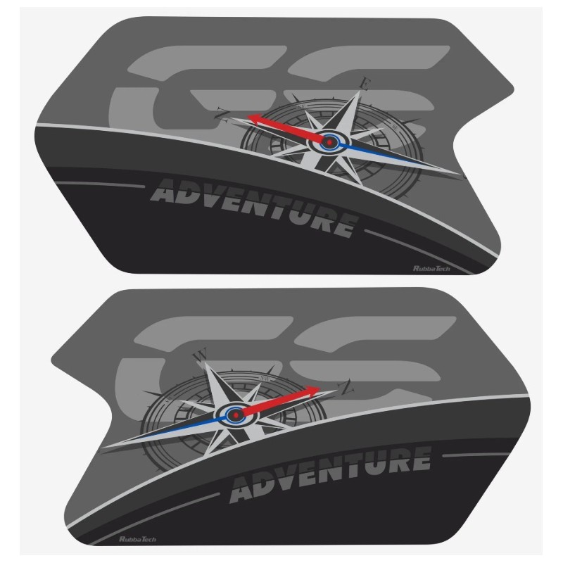 RubbaTech Vinyl Matt Knee Pads R1200GSA / R1250GSA LC