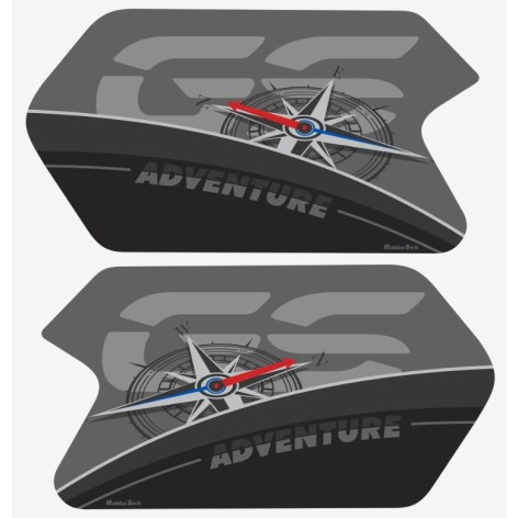 RubbaTech Vinyl Matt Knee Pads R1200GSA / R1250GSA LC