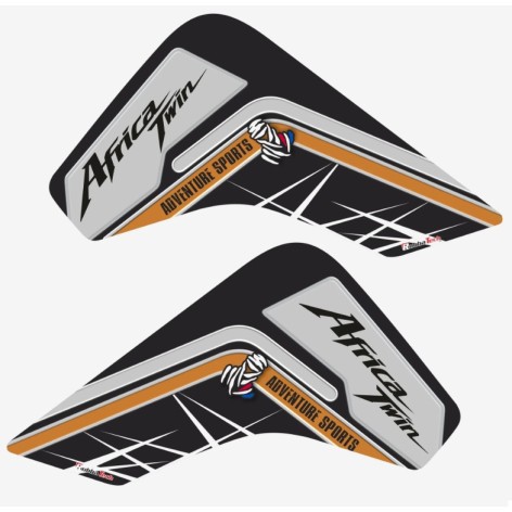 Vinyl Matt Side Tank Pad Africa Twin CRF1100L ADV Sport
