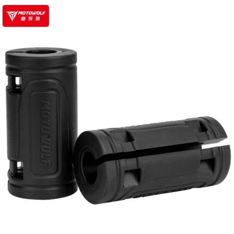 Motowolf Motorcycle bumper protective block 25mm