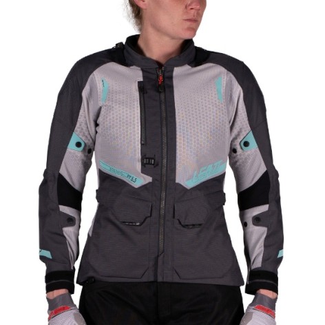 Leatt Jacket ADV FlowTour 5.5 Iron Grey - Women