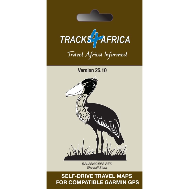 Tracks 4 Africa GPS Maps 25.10Micro/SD Card