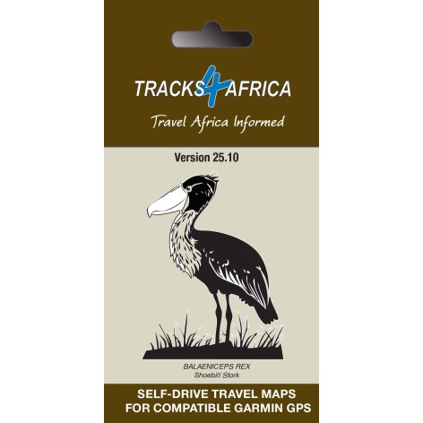 Tracks 4 Africa GPS Maps 25.10Micro/SD Card