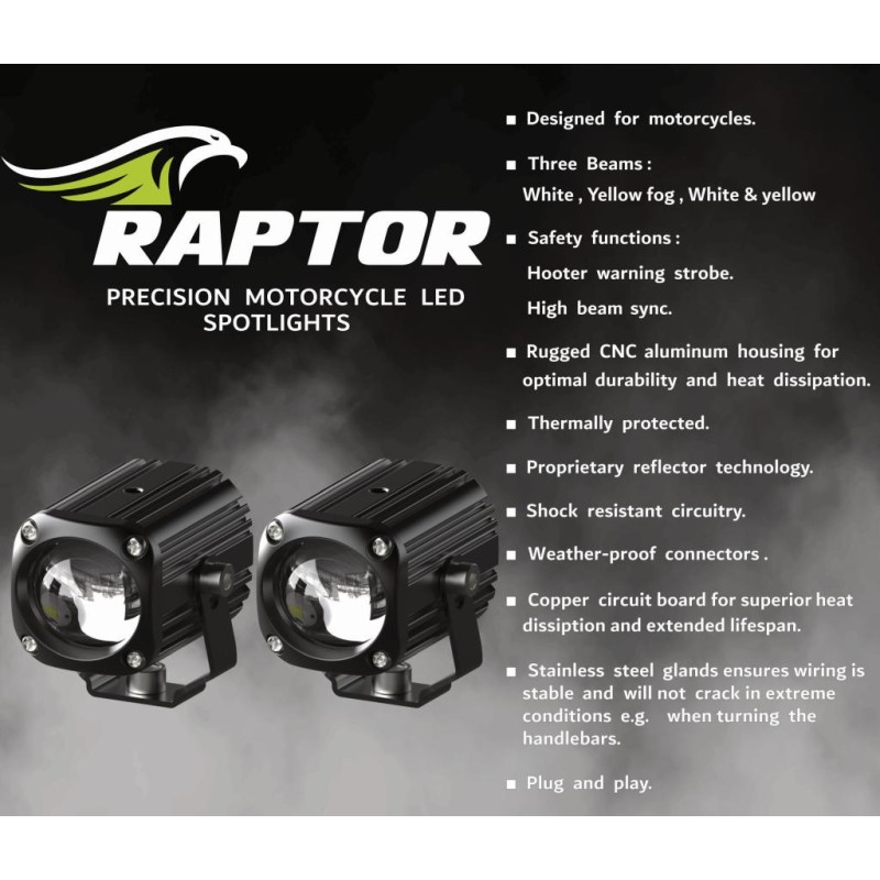 Desert Fox Raptor LED Spot Light Kit