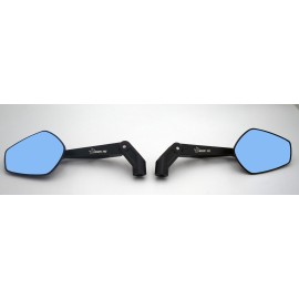 Desert Fox Pro Aluminium Folding Motorcycle Mirror Set : Universal