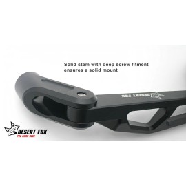 Desert Fox Pro Aluminium Folding Motorcycle Mirror Set : Universal