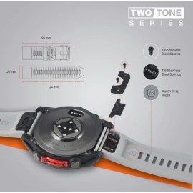 FORZA Elite EasyFit Two-Tone Watch Strap for Garmin