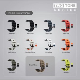 FORZA Elite EasyFit Two-Tone Watch Strap for Garmin