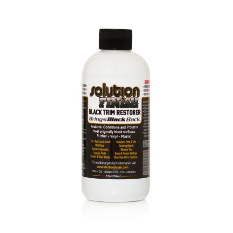 Solution Finish Black Trim Restorer 354ml