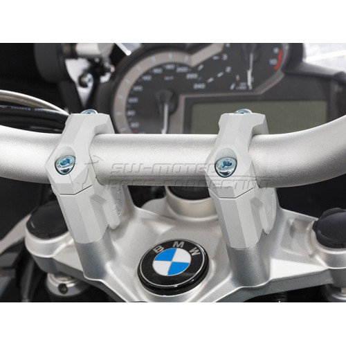 SW-MOTECH Handlebar Riser for BMW R 1200 GS LC 2013 - (40mm Height)