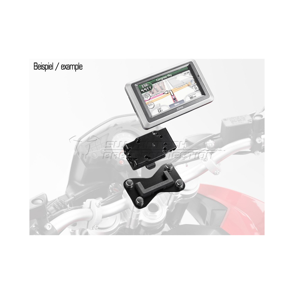 SW-MOTECH Cockpit GPS Mount for Kawasaki Versys 650 (2007 - Onwards)
