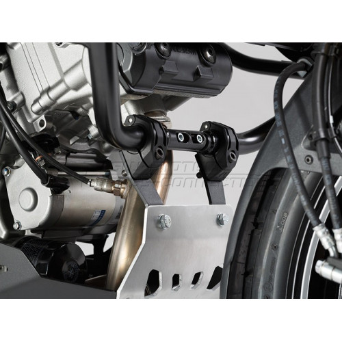 SW-MOTECH Engine Guard - silver / Black DL 1000
