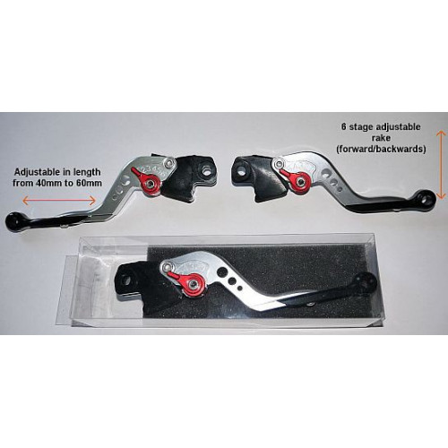 BMW F 650/700/800 GS (Pair) 2 Finger levers