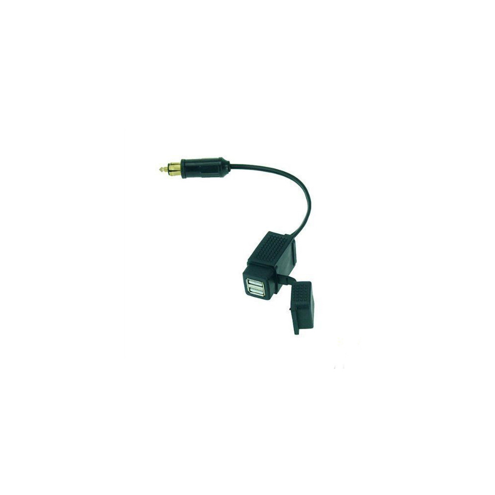 12V Hella to Dual USB with 45cm Cable