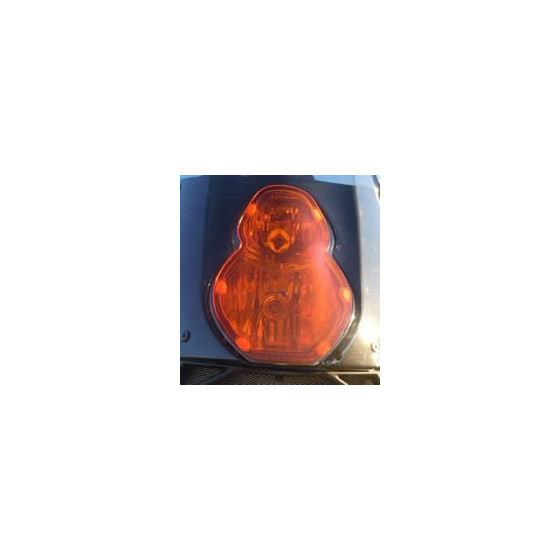 Wild@Heart Orange Headlight Cover for KTM 950/990 Adventure
