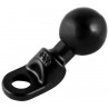 RAM Motorcycle Base with 9mm Hole and 1 Ball