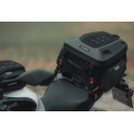 PRO Rearbag tail bag - 1680D Ballistic Nylon Black/Anthracite. 22-34 L
