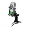 RAM Handlebar Rail Mount with Zinc Coated U-Bolt Base for the Garmin GPSMAP 78, 78s & 78sc