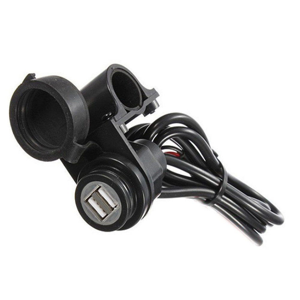 Support / Fixing 12v socket or universal USB motorcycle