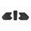 Wunderlich Tank pad set - black