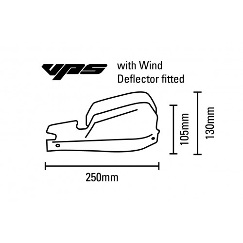 Barkbuster Hand Guard kit for YAMAHA XTZ1200E Super Tenere 2014 onward