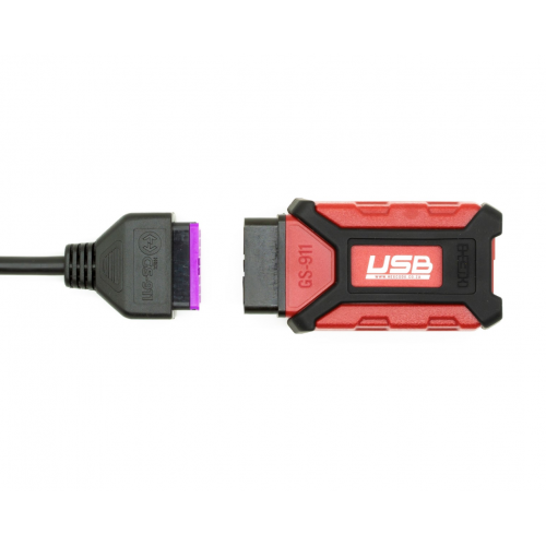GS-911 Female OBD Adaptor Cable (10-pin adapter for OBD-II)