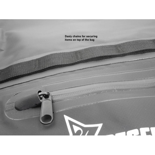Motorcycle Adventure Dry Bag & Cargo Net Desert Fox Storm 380