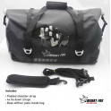 Motorcycle Adventure Dry Bag & Cargo Net Desert Fox Storm 380