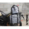 Motorcycle Adventure Dry Bag & Cargo Net Desert Fox Storm 380