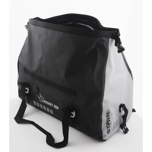 Motorcycle Adventure Dry Bag & Cargo Net Desert Fox Storm 380
