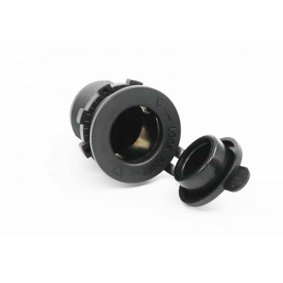 Lumeno Female Lighter Socket Panel Mount